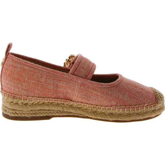 Sam Edelman Womens Maddy Pink Canvas Slip On Flat Mary Janes Shoes NWT - Picture 3 of 3